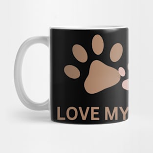 I love my Pets, Pets lover shirt Mug